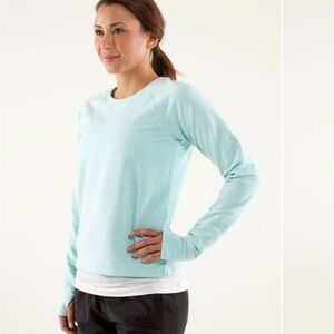 Lululemon" Voyage Pullover Aquamarine